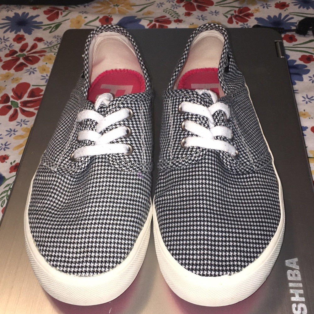 Black and White Sneakers